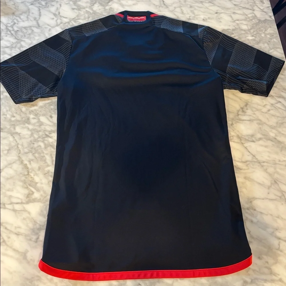 Adidas Black and Red DC United Jersey